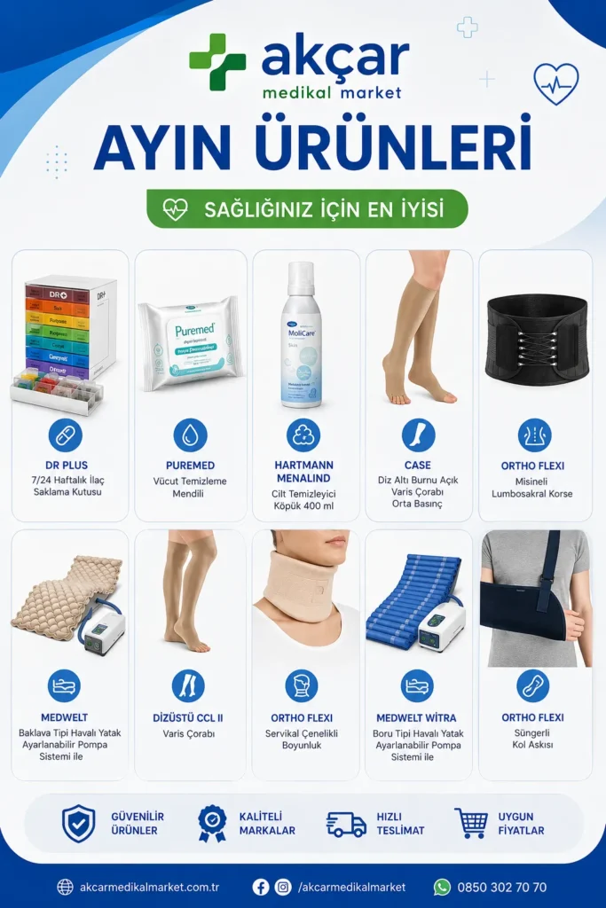 Akçar Medikal Market Önerileri